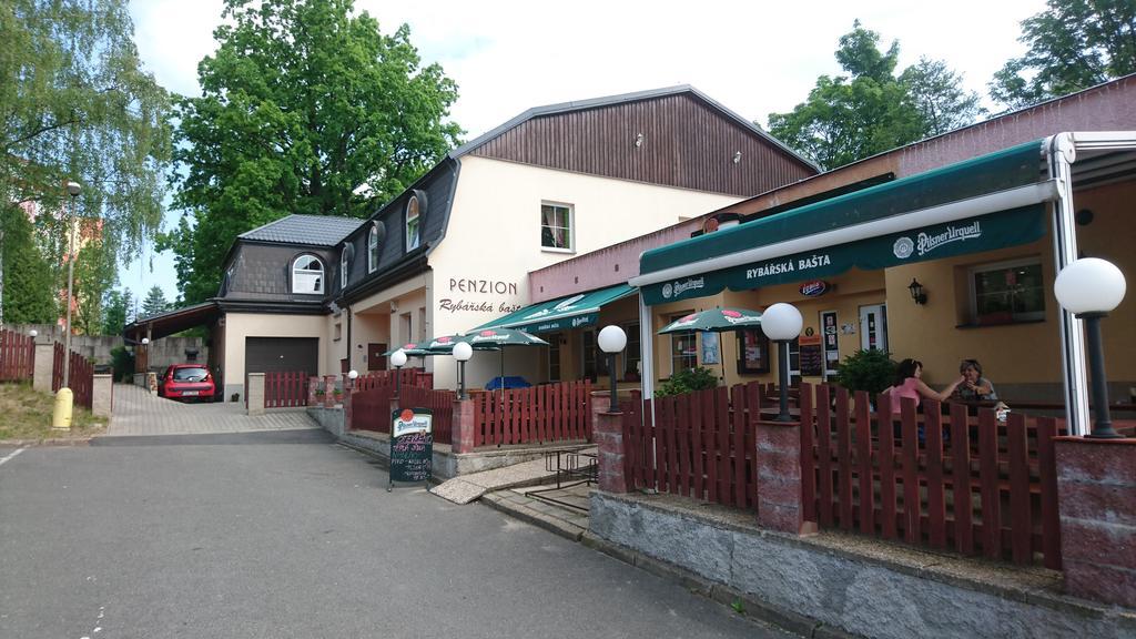 Pension Rybarska Basta Jablonec nad Nisou Bagian luar foto